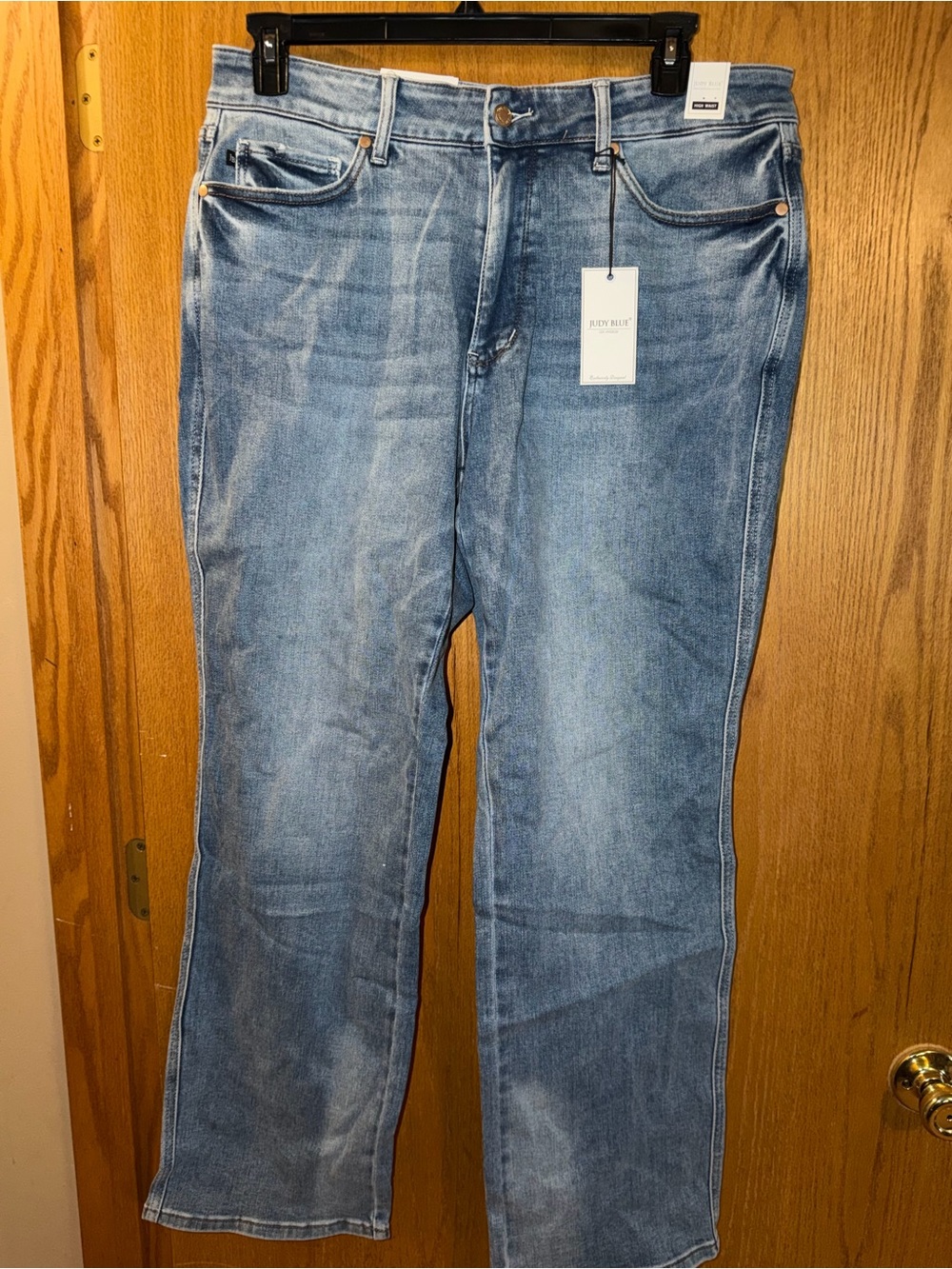 Judy Blue Light Blue Straight Leg Jeans